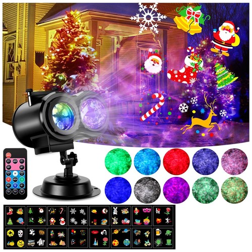 Projecteur led vagues - led,
