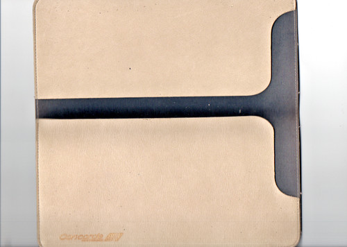 Porte document papier cuir - document,