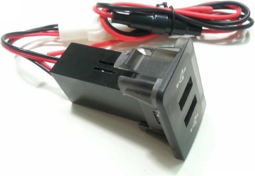 12v dash dual usb port - 12v, in