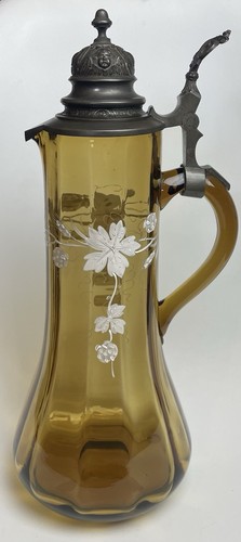 Aiguière verre étain - en, et