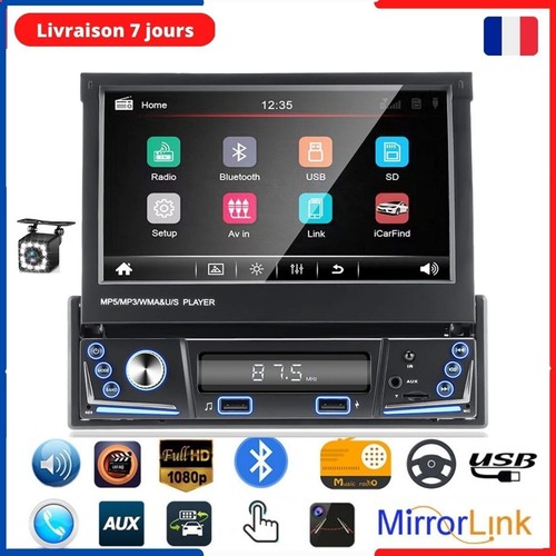 Autoradio 1din écran - 7, "