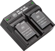 BM 2X EN-EL12 Batteries & Dual Charger for Nikon S9300 S9400 S9500 S9700 S9900