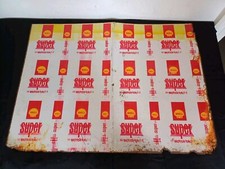SHELL Super Motor Oil Can Design Sheet Plate