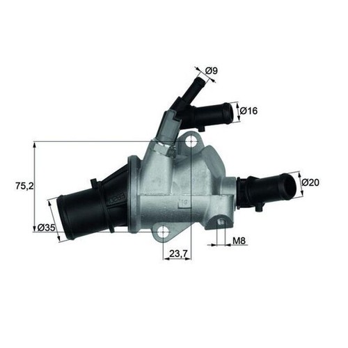 Mahle 148 thermostat - ti, 88