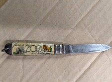 Canif 1 lames publicitaire Zoo d'anvers Nacre  7 cm an' 50-60'