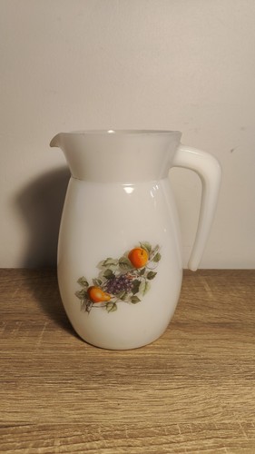 Pichet arcopal opaline décor - pichet,