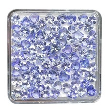 20 Pièces Tanzanite Naturelle