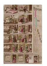 Guerre 14/18 . Patriotique Le Périscope de l'amour. POILU CPA 8249