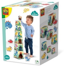 Tour blocs empiler avec - tour, a