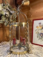 Magnifique lanterne en laiton