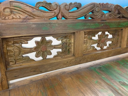 Banc jardin teck - banc, en