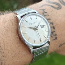 IWC ACIER AUTOMATIQUE, DATE, CALIBRE 8531, TRÈS BON ÉTAT, 60's