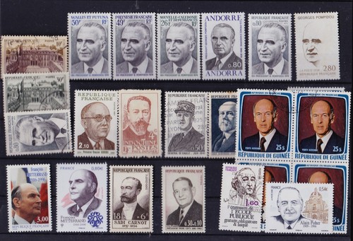 Lot timbres cartes - timbres,