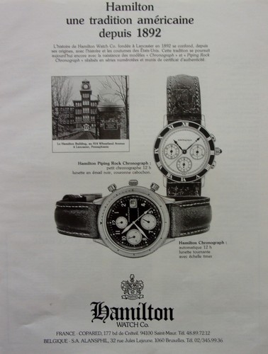 Publicite advertising montre - publicite,