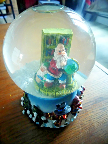 Boule neige noel - a, de
