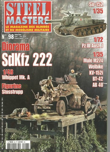 Steel masters sdkfz 222 - masters,