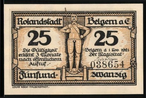 Monnaie nécessité belges - monnaie,