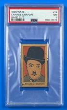 NON-SPORTS - Charlie Chaplin : 1926 W512 - PSA 7 **HIGH GRADE, LOW POP**