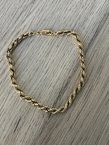 Bracelet chaîne torsadée