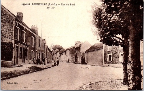 Boigneville rue pave - boigneville,