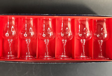 Neuf CRISTAL D'ARQUES service grands verres DEGUSTATION VIN ancien vintage