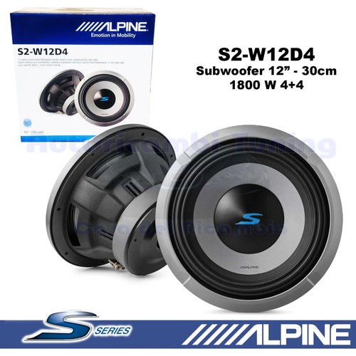 Subwoofer alpine w12d4 - subwoofer, s2-w12d4
