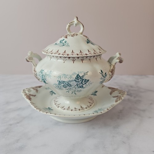Saucer decor flora