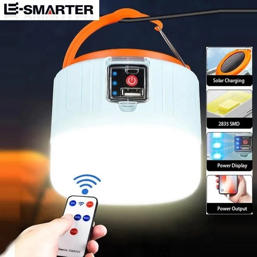Lampe camping led solaire - lampe,