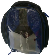 BAGSTER EXPANDABLE EXPANDING TANK BAG BLACK/BLUE MAGNETIC BAG