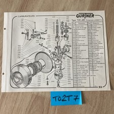 Gurtner carburateur T20 493