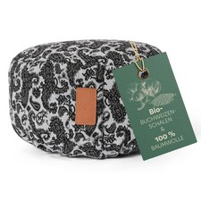 Coussin De Yoga Vishnu Rempli De Coques De Sarrasin Bio Rond 30 X 15 Cm Style