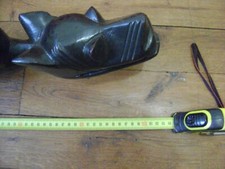 Art Africain Pirogue en Bois