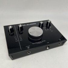 M-Audio M Track 2X2M C-Series 24/192 USB Audio Interface Unit Only works Perfect