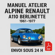 Manuel Atelier Alpine Renault