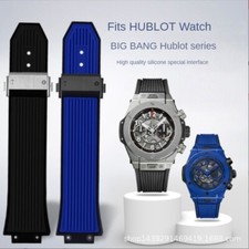For Hublot Big Bang Rubber Watch Band Strap Mens Diver Silicone Bracelet 17x27mm