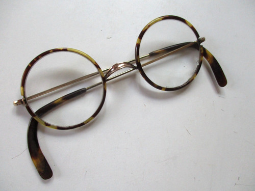 Lunettes anciennes rondes - anciennes,