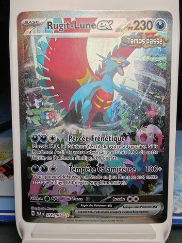Carte pokémon rugit - carte, ex
