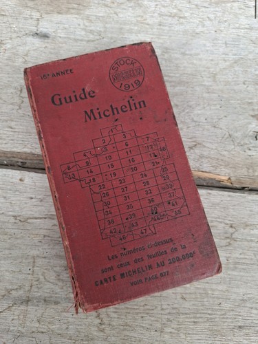 Guide michelin 1919 - michelin,