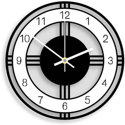 Horloge murale pouces - murale, 12