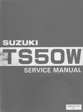 Suzuki TS50W 1988 Service Manual