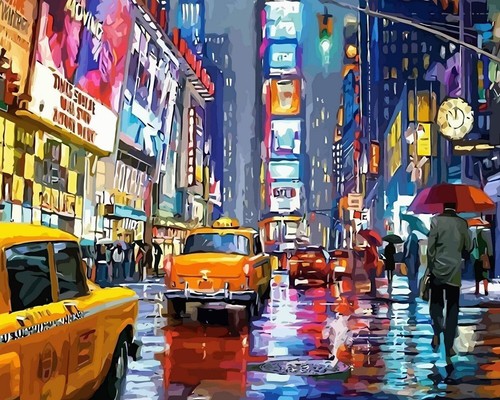 Peinture par numéros cadre - , en