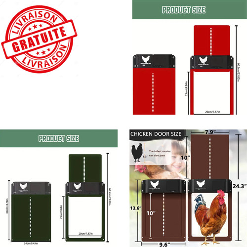 Ouvre porte automatique - automatique, poule