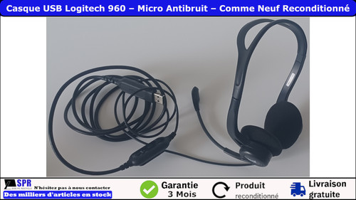 Casque usb logitech 960 - casque,
