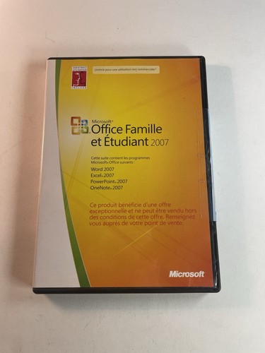 Microsoft office famille - office, et