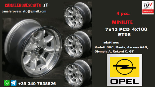 Jantes minilite 13 4x100 - minilite,