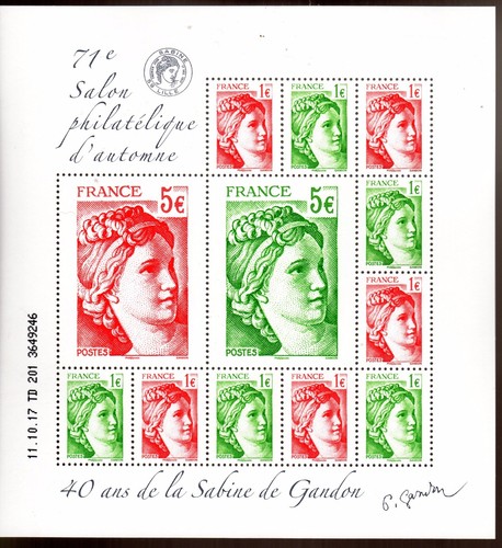 Bloc feuillet ans sabine - feuillet, 40