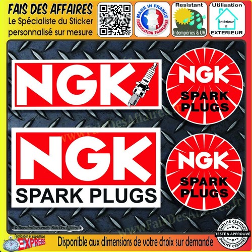 Stickers autocollant ngk - 4,