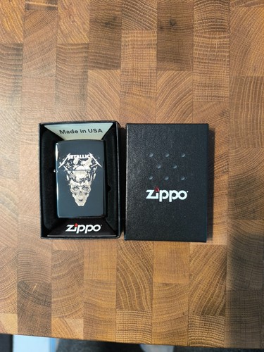Metallica zippo lighter - metallica,