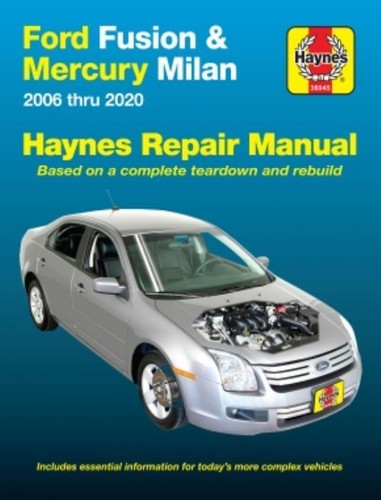 Manuel ford fusion 2006 - ford,