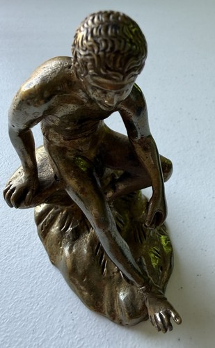 Vintage seated hermes mercury - seated,